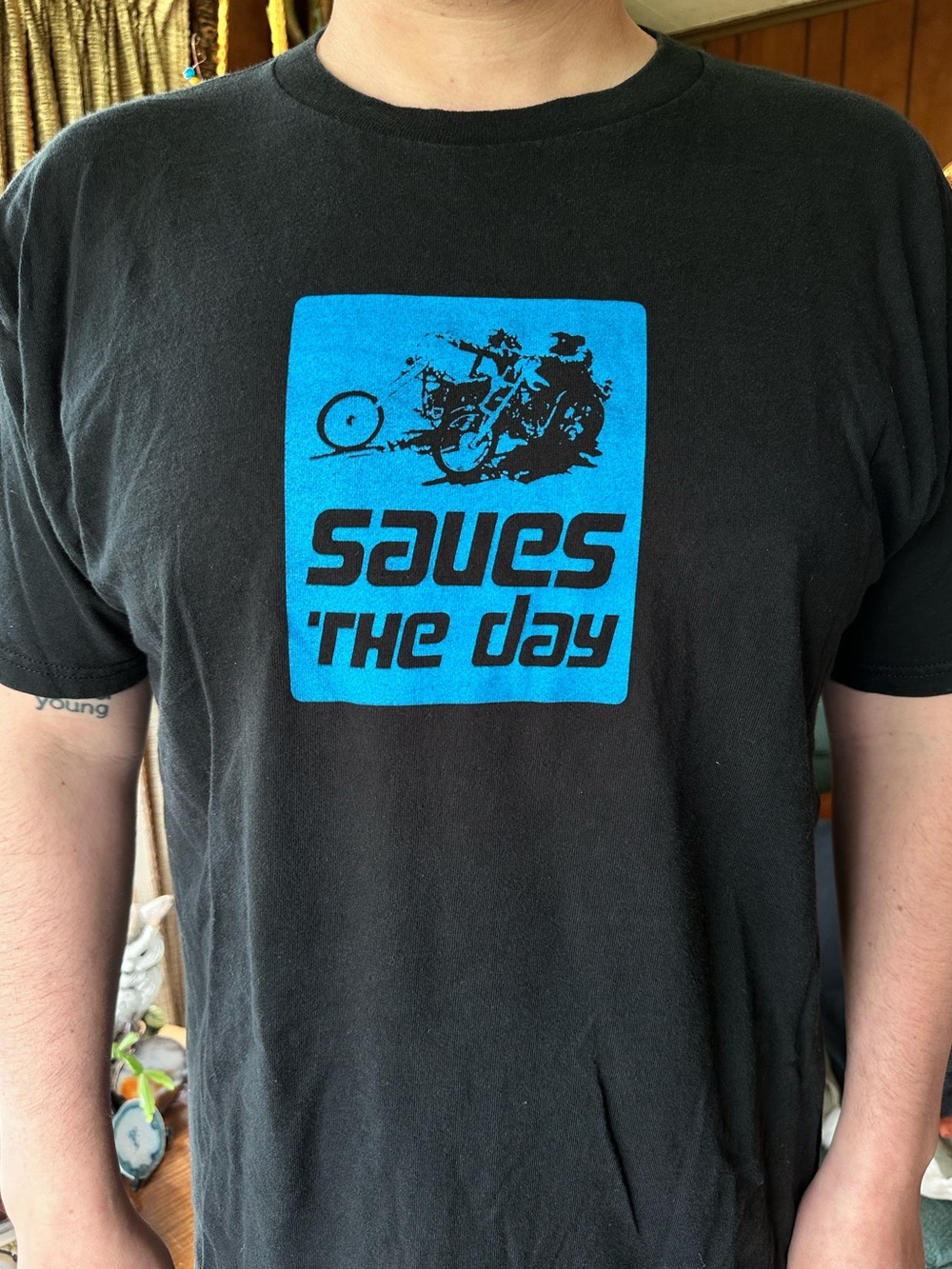 Vintage 2000s Saves The Day Emo Band Tee